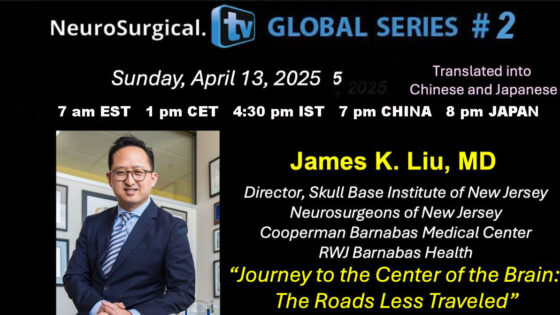 Now LIVE, James Liu MD presents The Art of Brain Surgery Masterclass